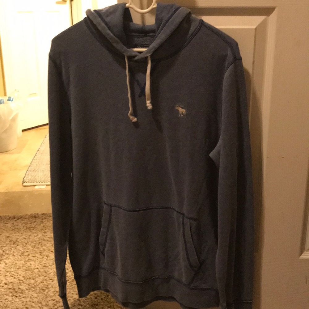Blue Abercrombie & Fitch Hoodie